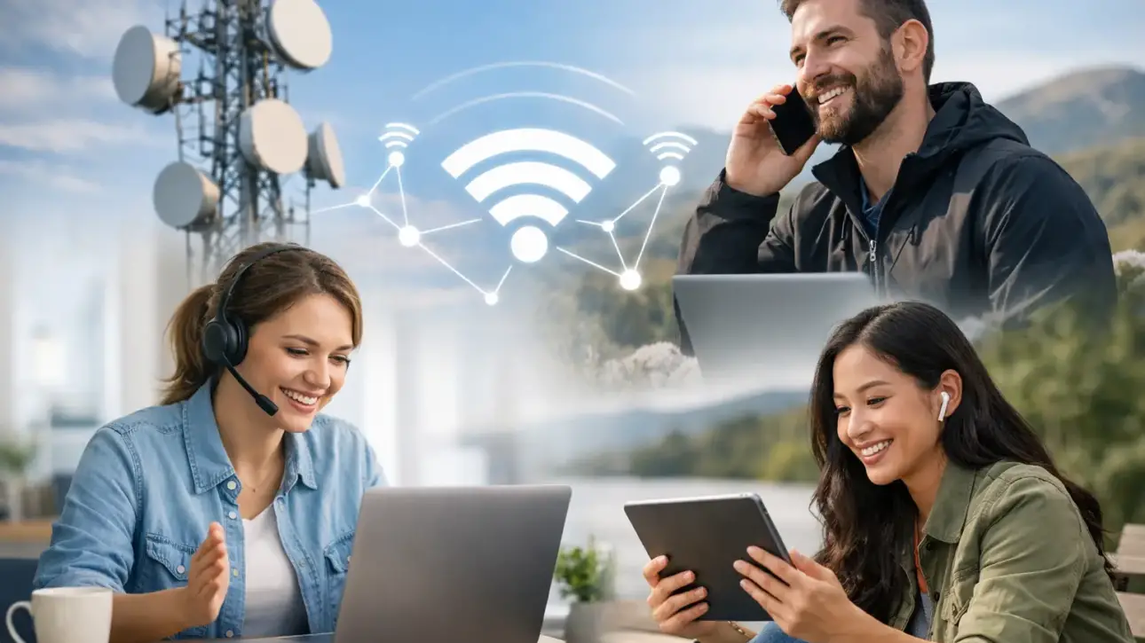 Wireless Communications Solutions for Remote Teams
