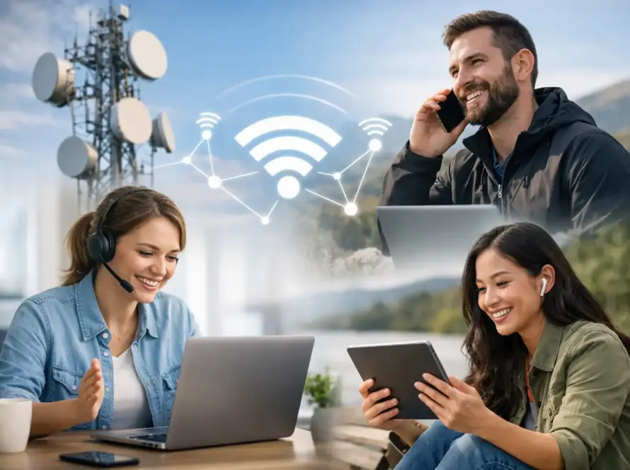 Wireless Communications Solutions for Remote Teams