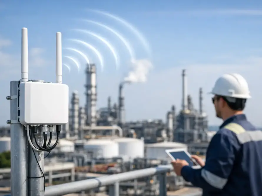 Wireless Network Design for Industrial Sites