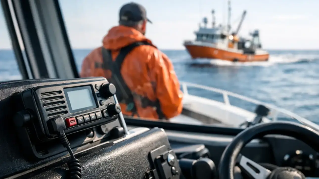 Marine VHF Radio Review for Working Boats