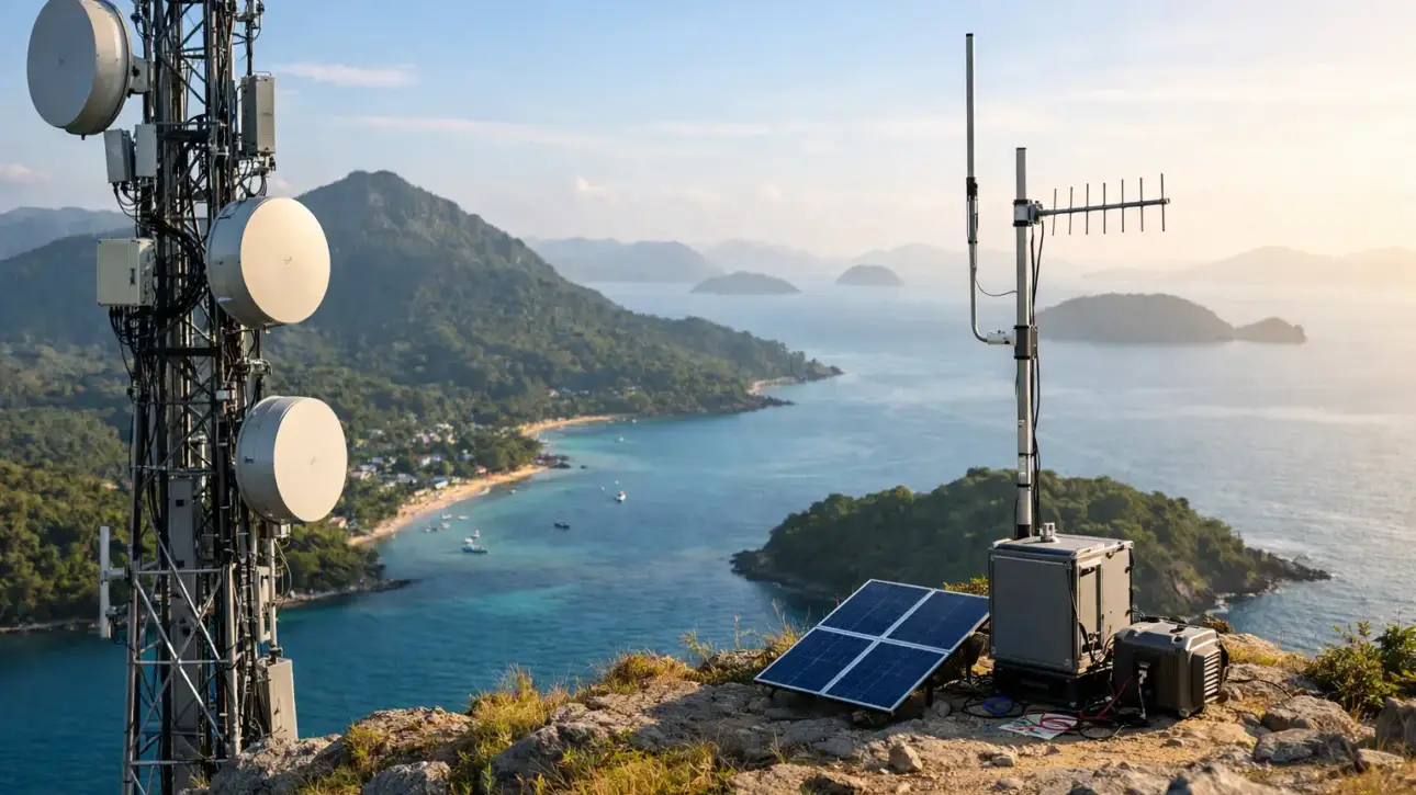 How to Plan Repeater Systems for Island Coverage