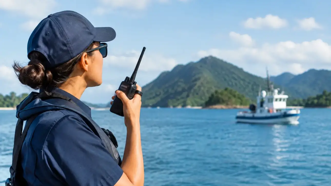 Radio Systems That Keep Island Operations Moving