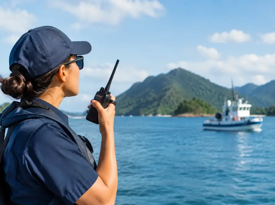 Radio Systems That Keep Island Operations Moving