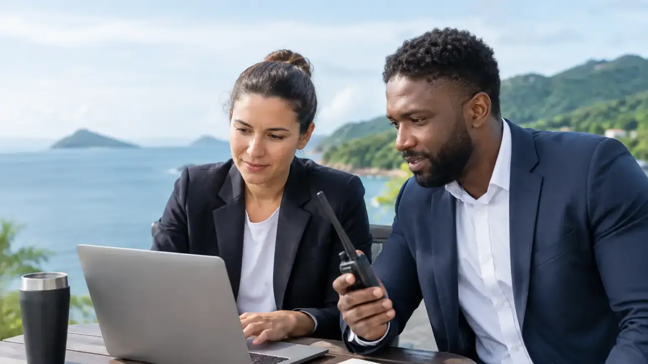 Saint Thomas Radio Licensing for Business Teams