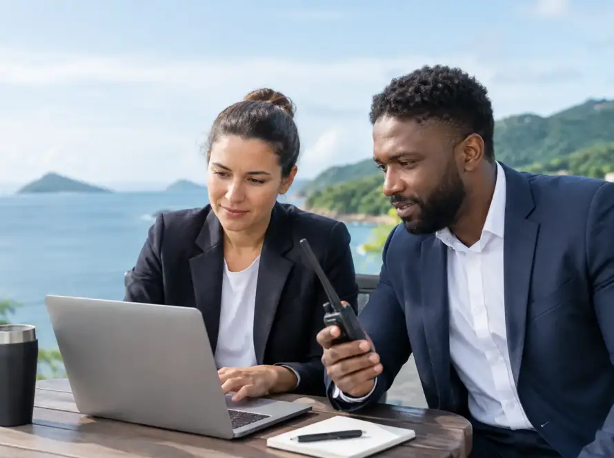 Saint Thomas Radio Licensing for Business Teams